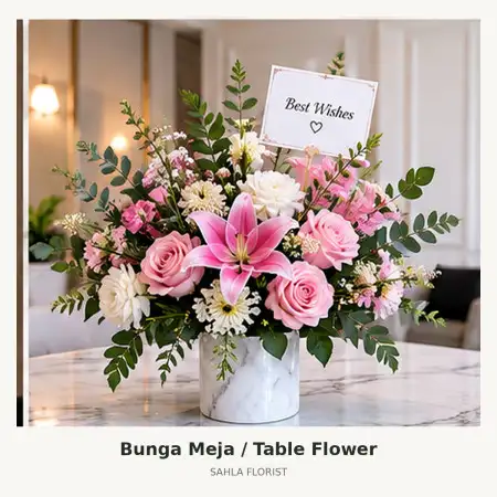 Bunga Meja Pandak